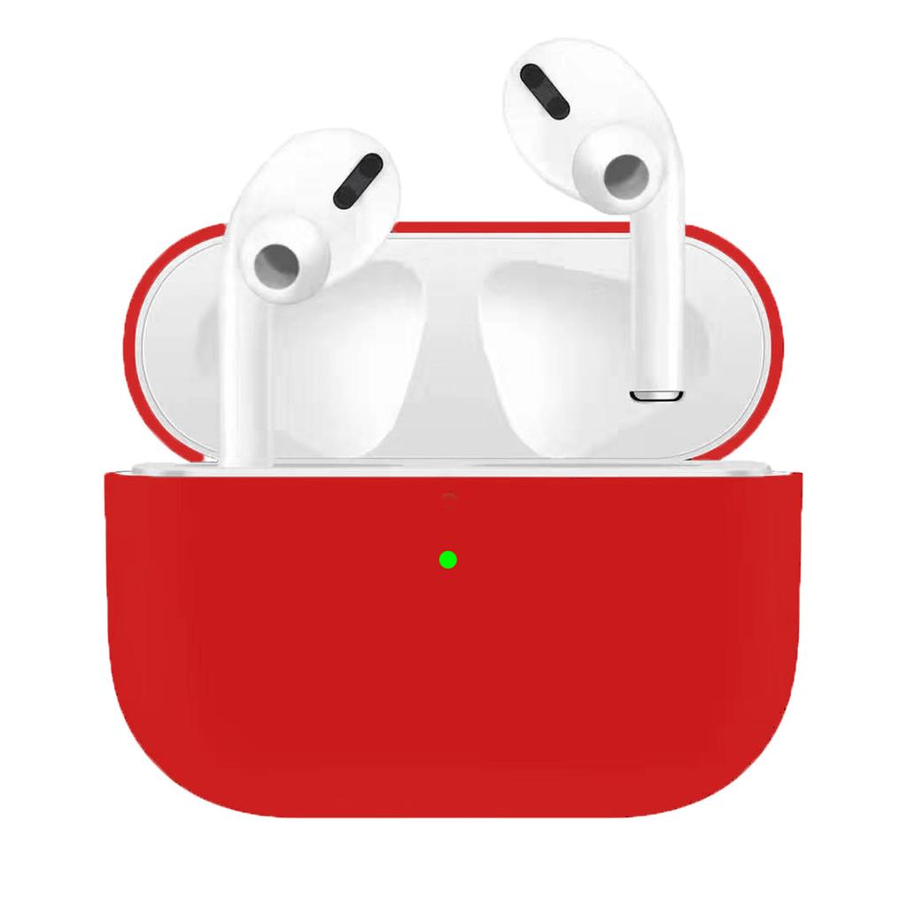 Applicable to 2026 silicone ultra-thin split earphone cover Apple earphone AirPods PRO solid color earphone cover