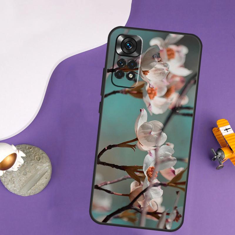 3D Flower Relief Case For Xiaomi Redmi Note 13 Pro 14 12 9 10 11 Pro 10S 11S 12S Redmi 10C 13C 14C 12C Cover