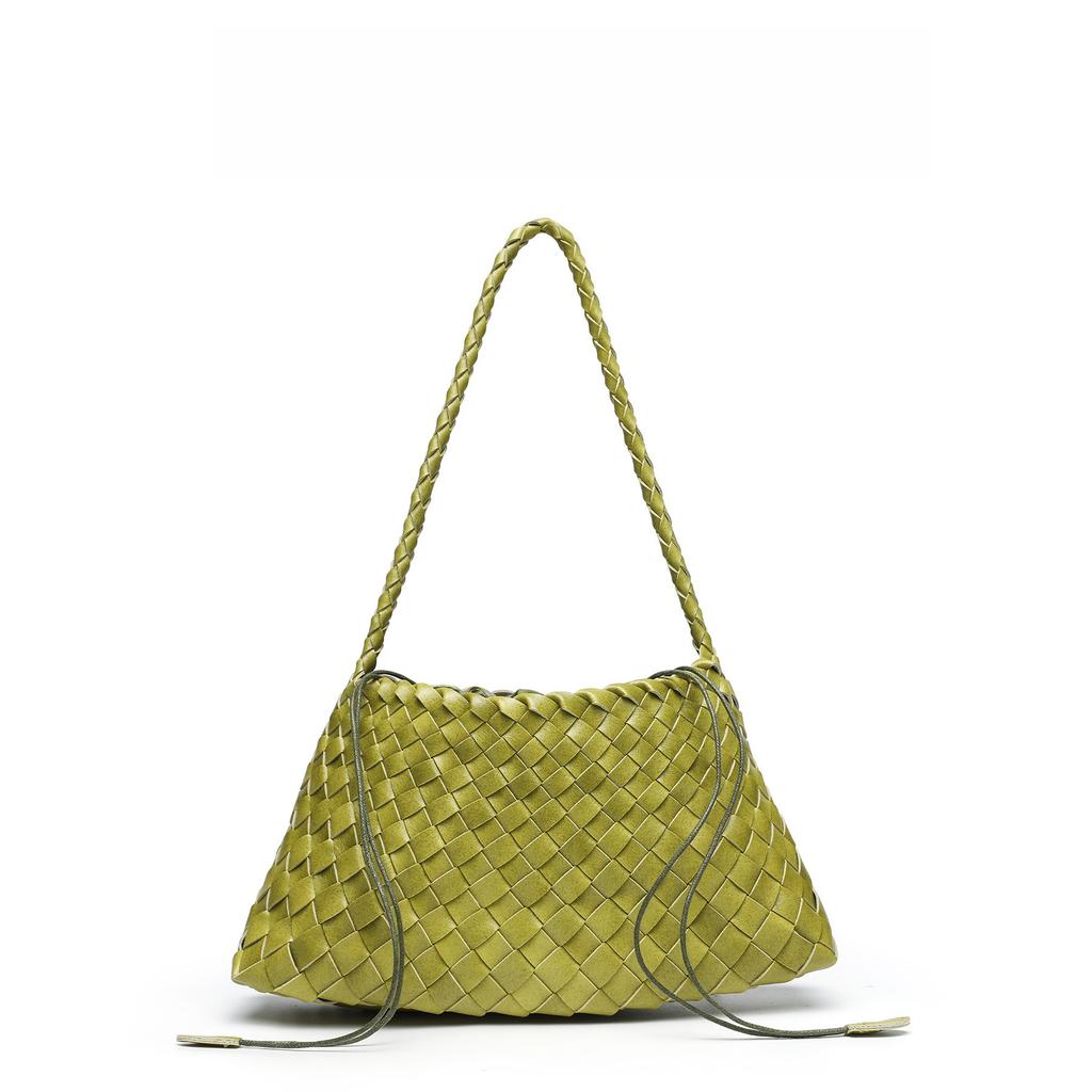 Luxusmode Damen Tasche Tragetasche Handgewebt Handtaschen Mode Retro Handtaschen Vielseitig Unterarm Schultertaschen