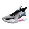 Li Ning Speed 7 Cushioning Slip Resistant Abrasion Resistant Low Top Basketball Shoes Men's Gray Black Blue ABPT013-4