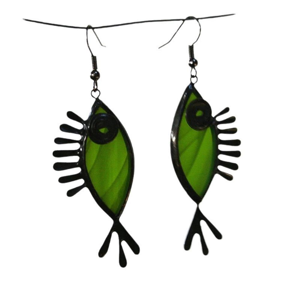 Small fish simple personality temperament ear hook