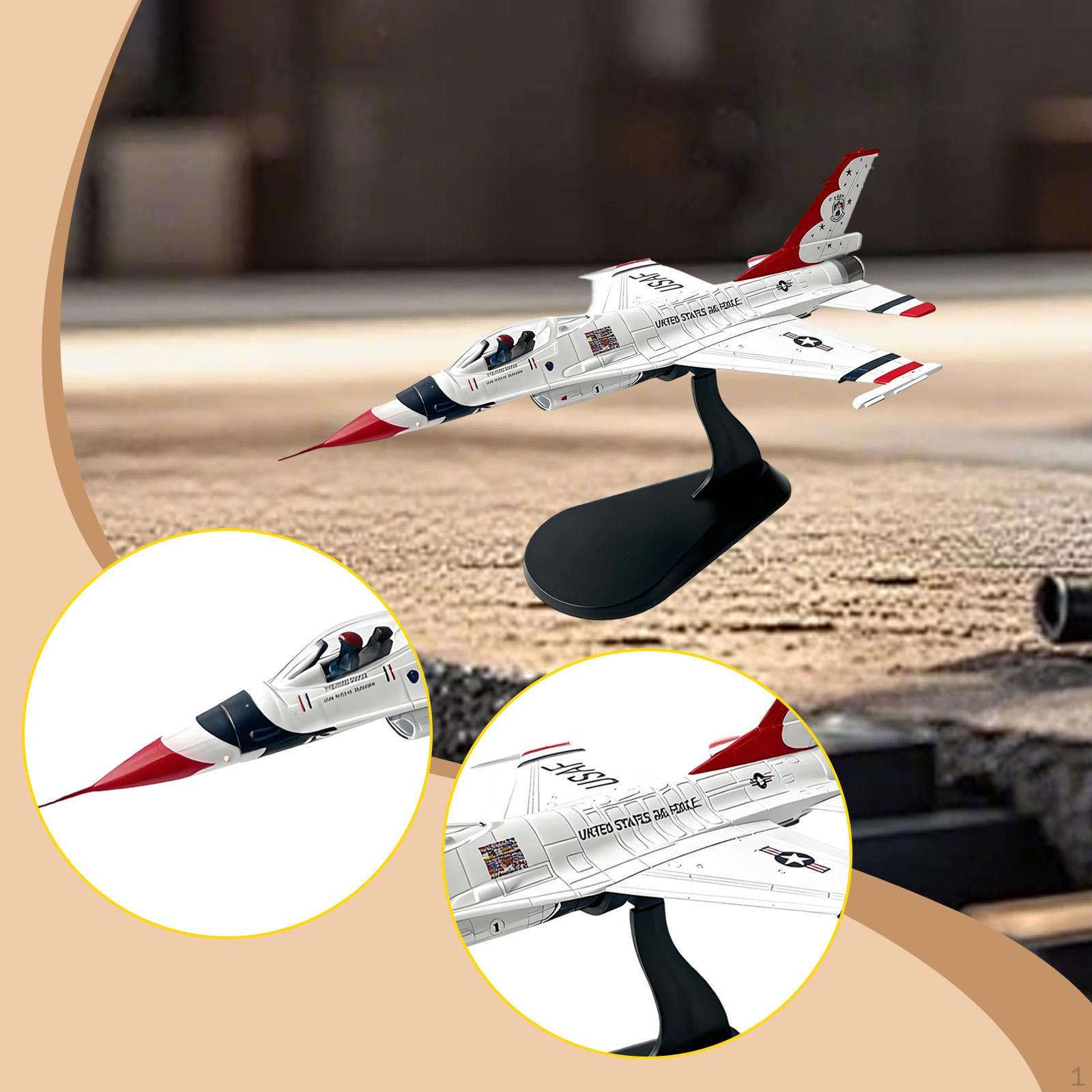 

1:72 Aircraft Model Accessories for Space Lover Collectible Statue Desktop Art Ornament Bar
