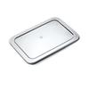 304 Stainless Steel Rectangular Canteen Plate with Lid