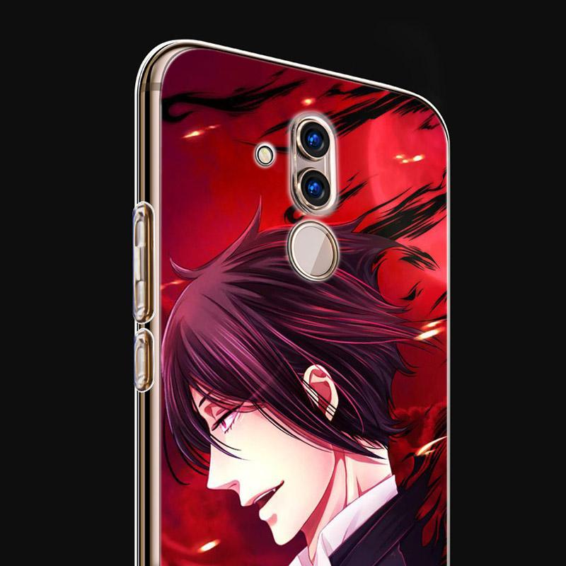 Butler Anime Cartoon For Huawei Mate 40 30 20 20X 10 RS P Smart 2021 2020 Z S Pro Plus Lite 2019 Phone Case Shell