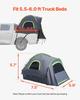 Barraca para Caminhão 5.5-6.0ft Impermeável PU2000 Barraca de Camping para Caçamba de Caminhão 2-3 Pessoas