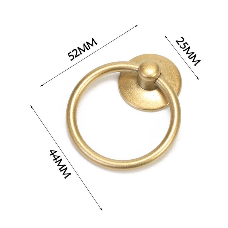 Cabinet Ring Handle Mini Retro Drawer Pull Creative Decor Small Furniture Ha