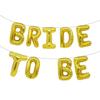 Rose Gold 'Bride to Be' Balloon Set for Wedding or Valentine's Day Party