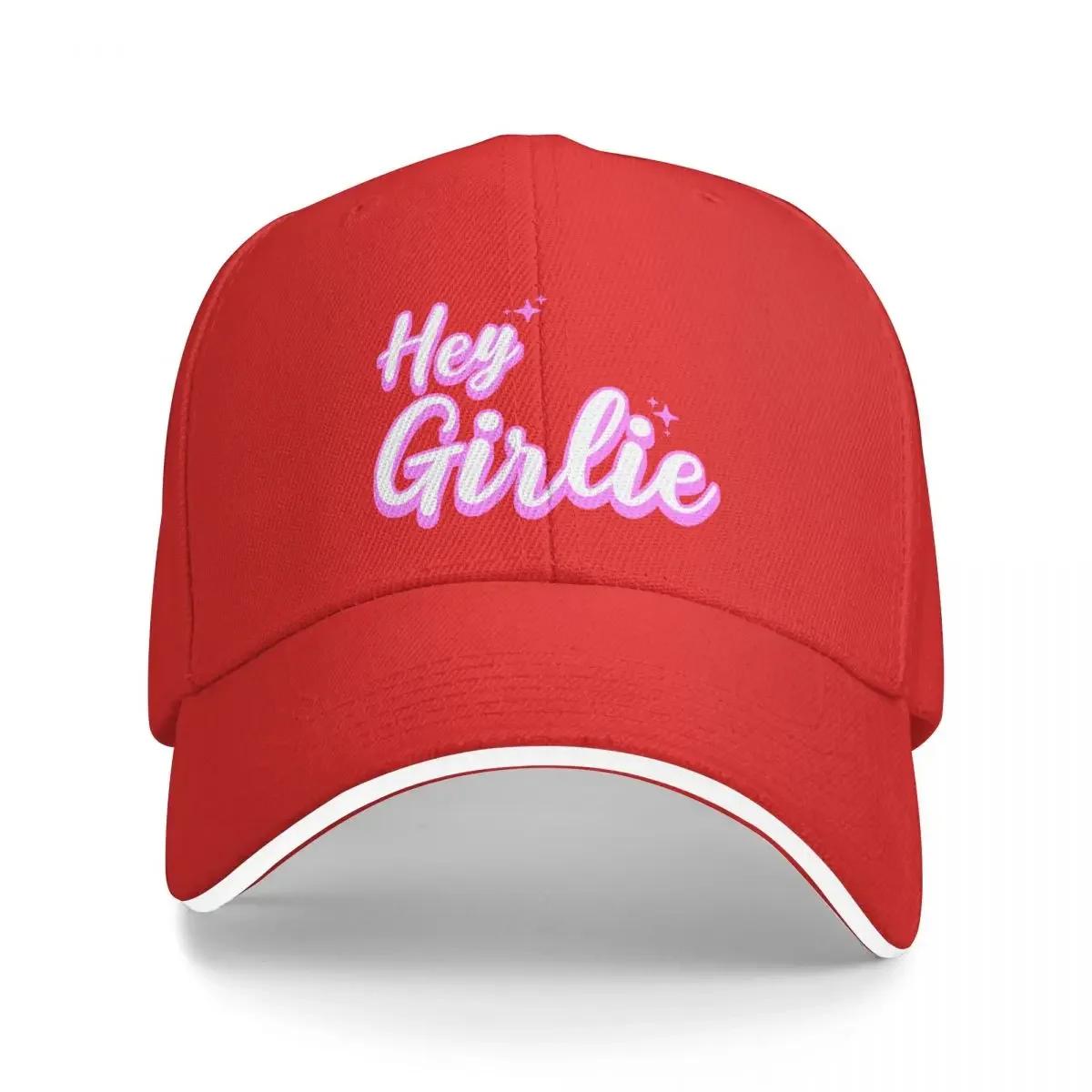 Hey Girlie Pink Baseball Cap Brand Man cap New Hat Anime Hat Women s Beach Men s