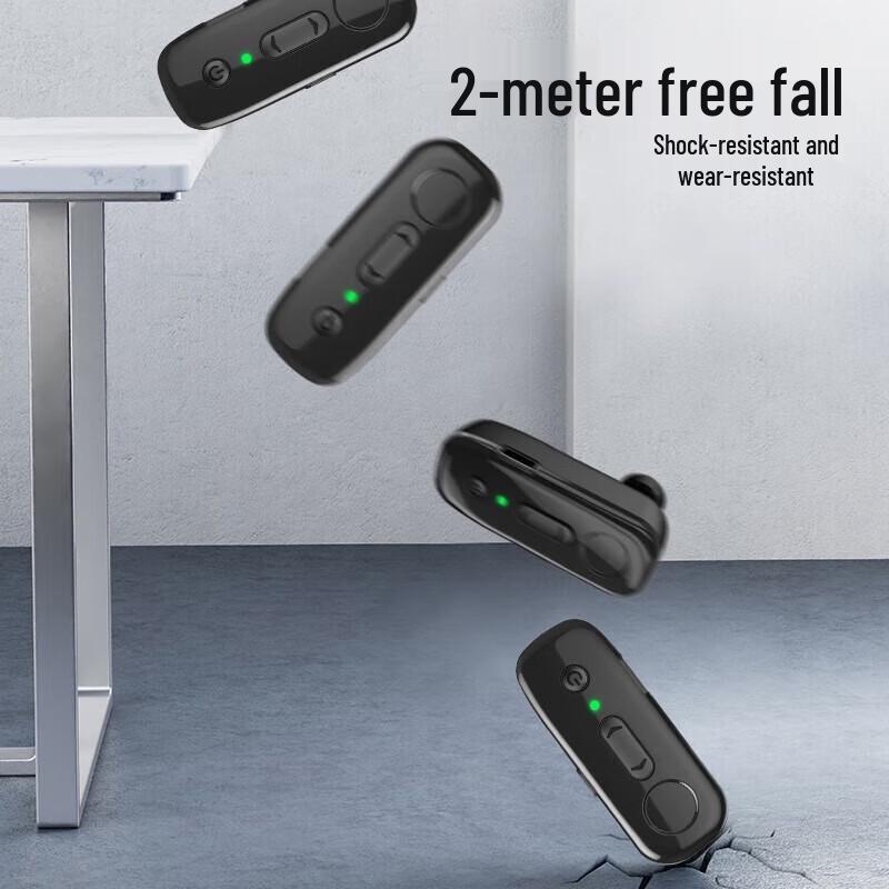 OUXING Q3 Portable Ear-Hook Bluetooth Intercom Headset (CN version)