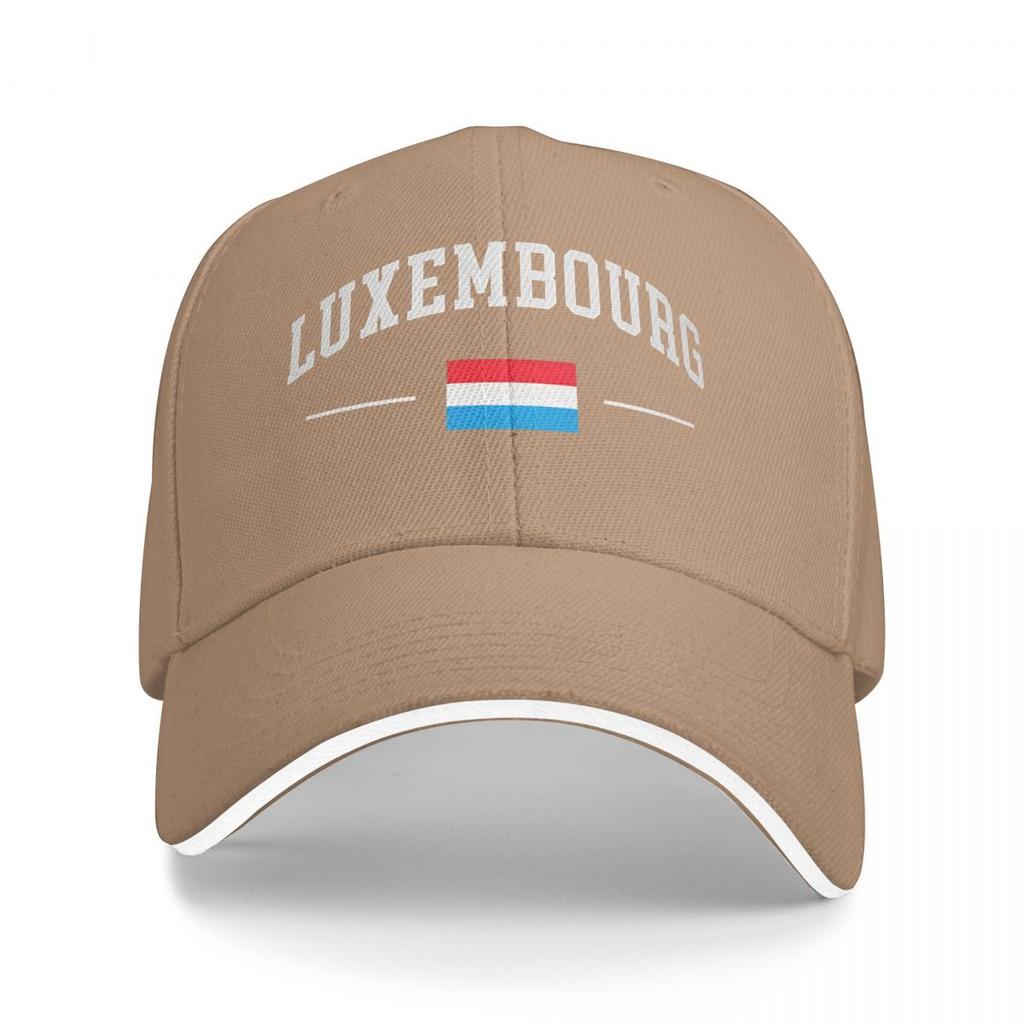 Luxembourg Flag Casual Baseball Cap Spring Trucker Hat Adjustable Outdoor Sport Hip Hop Hats Women Unisex Funny Baseball Caps