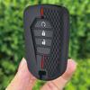 New 3 Buttons Silicone Car Key Cover Remote Control Fobs for ISUZU Dmax D-max Mux 2021 2022+ D-max MU-X 3.0 Mux Accessories Box