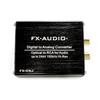 Mobile Audio DAC with Optical Digital Featuring ES9018K2M USB and FX-AUDIO- FX-05J High-end Input, Chip, Powered, Hi-Res Compatible.