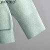 BITCED Fashion Set Women's Autumn and Winter Loose Casual Sweater Pullover Two-piece Set