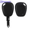 Jingyuqin 1 Taste Autoschlüsselanhänger Fernbedienung Schale Abdeckung Gehäuse Unbearbeiteter Schlüsselbart Styling Für Renault Megane Scenic Laguna Espace Clio