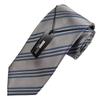 Gift Boxed Recruitment Brand Silk Perfect for Suits and [Michiko London] Freshers' Tie, Blend, Gift, Present, Stylish, Jackets, Men's, Gray, MKCP-36-C