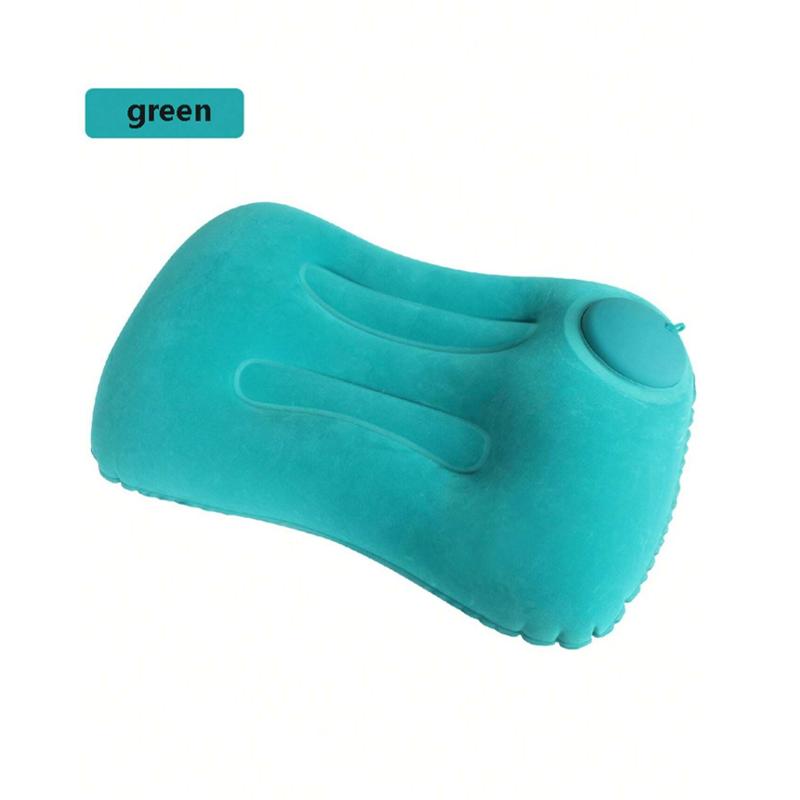 Outdoor Portable Camping Pillow Hand Press Inflatable Pillow, Travel Pillow, Multifunctional Foldable Portable Pillow, Suitable