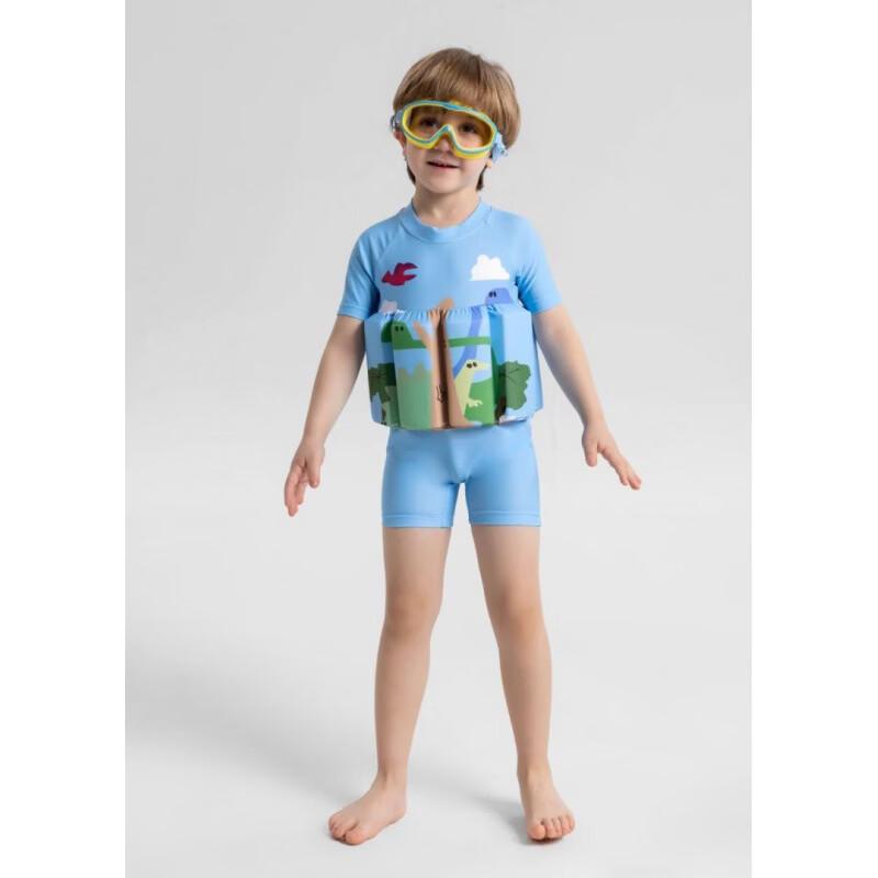 Costume da bagno galleggiante Alliance Messenger a maniche corte per bambini