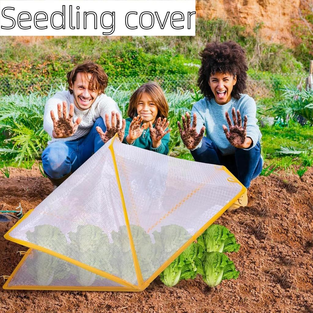 Faltbares Gewächshauszelt Transparenter Pflanzenschutz, Frost- und Tierabdeckung für Pflanzen, Wiederverwendbare Kälteschutzabdeckungen für Gemüse und Blumen