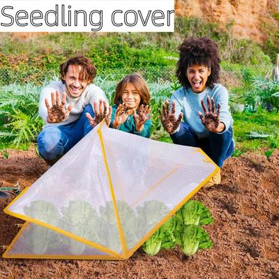 Foldable Greenhouse Tent Transparent Plant Protector, Frost And Animal Cover For Plants, Reusable Cold Weather Covers For Vegetables And Flowers
