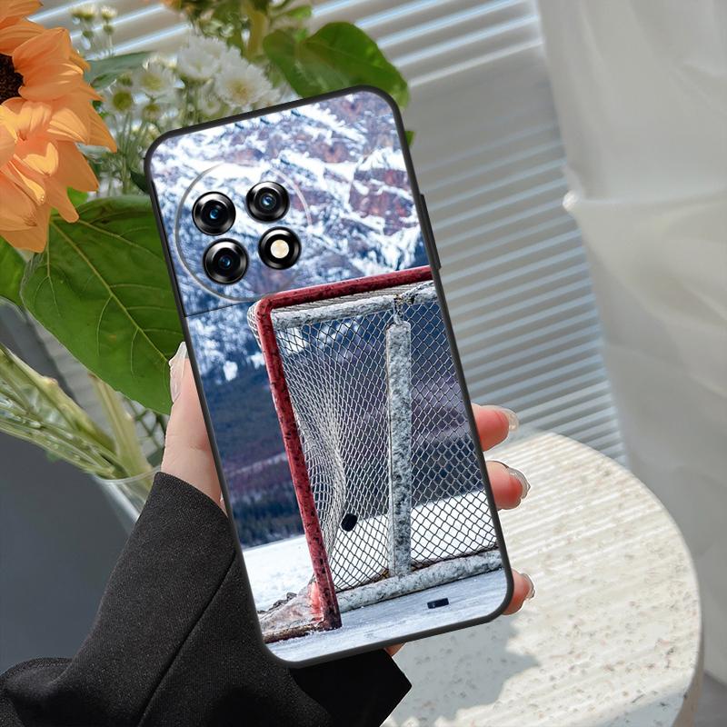 Ice Hockey Rink Sport Case For OnePlus Nord 5 CE 2 3 4 Lite N20 N30 OnePlus 13T 13R 15 13 12 11 10 10T 8T 15R Cover