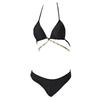 Women's Sexy Two Piece Bikini Set Chain String Swimsuit