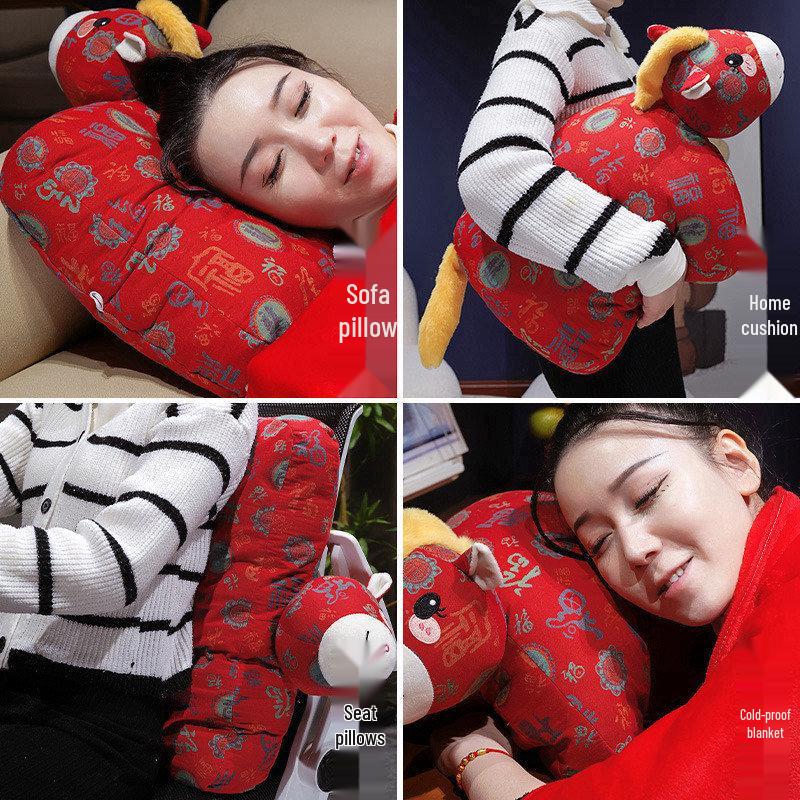 2026 Year of the Horse Zodiac Plush Doll - Good Luck Mascot Gift