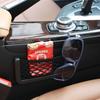 Universal Car Mesh Pocket Organizer - Multifunctional Phone Holder & Interior Storage