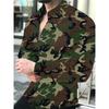 Fashion Men's Designer Starry Sky Purple Blue Gold Luxury Social Men's Shirt Lapel Large Size Casual Dot Print Long Sleeve Top