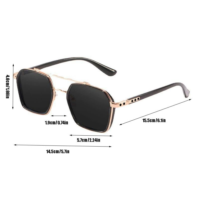 Nicht polarisierte Mode Polygon Retro Angeln Sonnenbrille Männer Frauen Fahren Angeln Sonnenbrille Marke Designer Männliche Metall Sonnenbrille