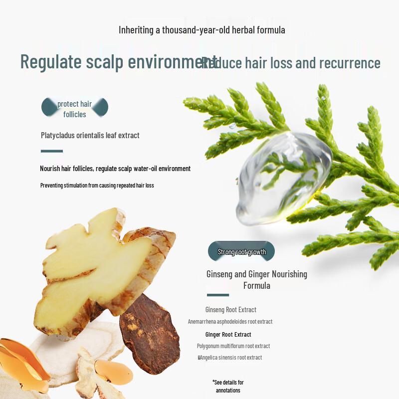 Kangaroo Mom Anti-Hair Loss Ginger & Cypress Leaf Shampoo