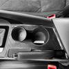 Carbon Fiber Style Car Water Cup Holder Trim Cover Interior Compatible with Hyundai Elantra CN7 N Line