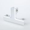 Pack Of 4 Aluminum T Shaped Clips T Clamp Connectors T Shape Fasteners Simple Installs for Plant Box Divider Connections
