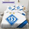Dynamo Kyiv  Pattern Bedding Quilt Set  Home Decoration  Gift (1 * Duvet Cover + 2 * Pillowcase  Without Core)