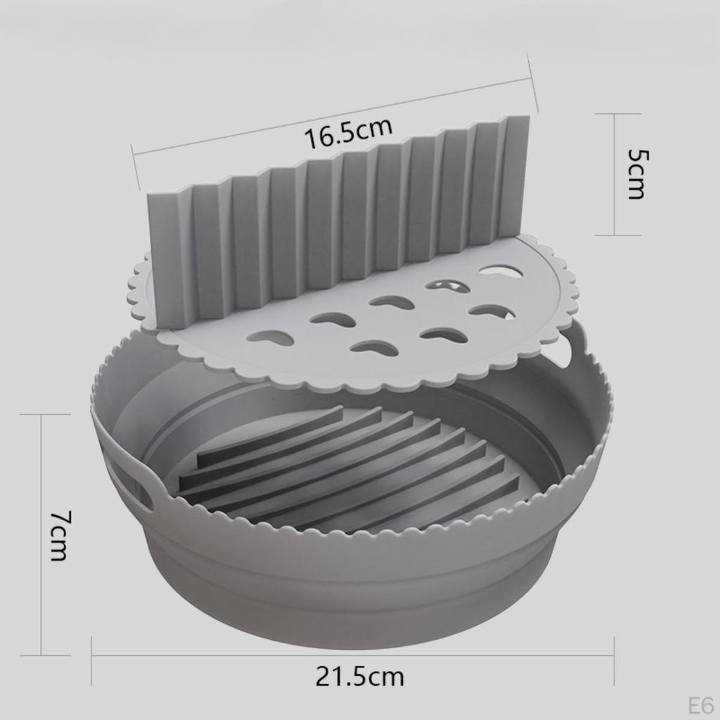 Compact Air Fryer Liner for Easy Cleaning and Cooking