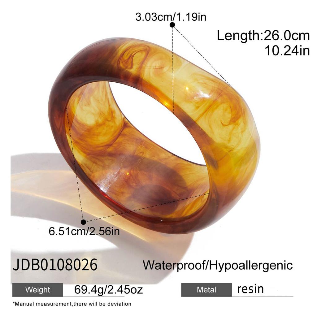 JYL TS Bracelet Earrings Amber Design Enhances Warmth & Clarity