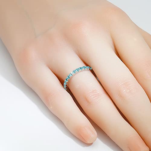 [Takeda Jewelry] Paraiba Tourmaline Eternity Ring. This rare Paraiba tourmaline embodies powerful energy. Its beautiful emerald green color, reminisce