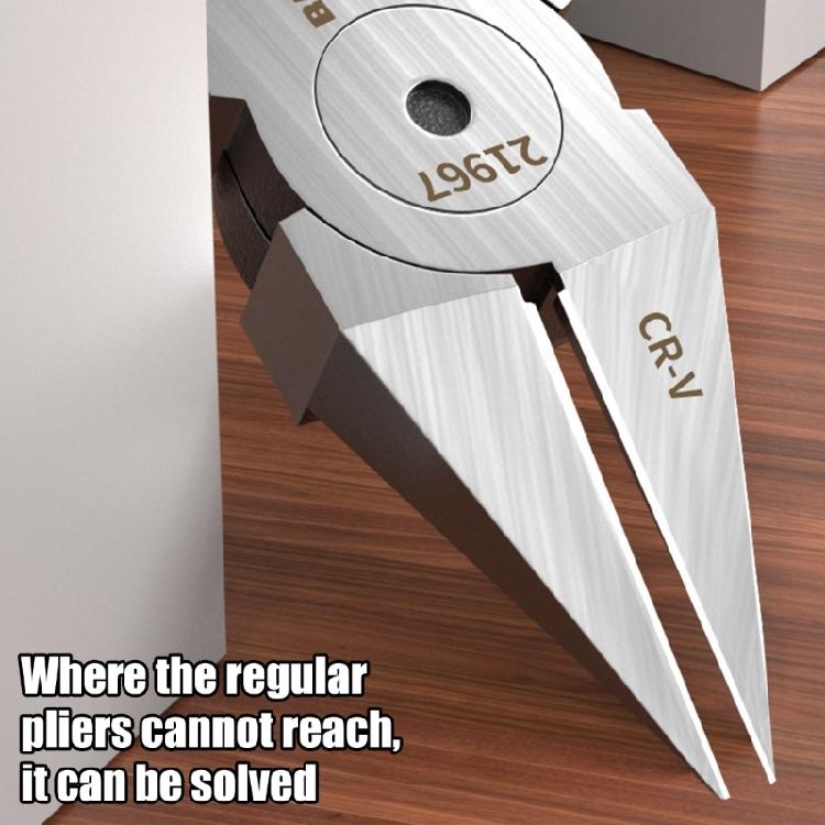 Professional Electrician Side Cutter Clippers Diagonal Pliers For Precisions Wire Trimming In Compact Areas