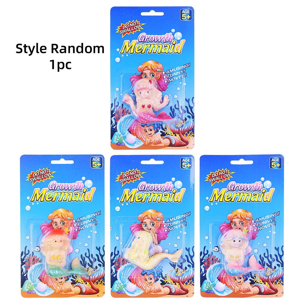 Novel Soaking Water Expands Ocean Mermaid Expansion Toy, Creative Parent Child Interaction Early Education Cognition