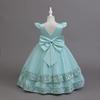 2025 New Elegant Girl Wedding Dress Sequined Mesh Princess Dress 4-12 Year Old Girl Graduation Party Prom Evening Dress