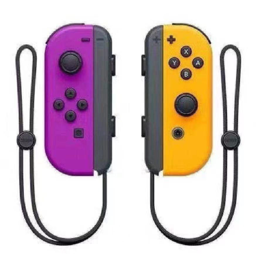 Wireless Bluetooth Joy-Con Controllers with Wake-Up Feature and Wrist Strap, Left and Right Separately for Switch