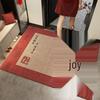 Festive Chinese Style Entrance Door Mat: Mud & Dirt-Resistant Crystal Velvet Floor Mat