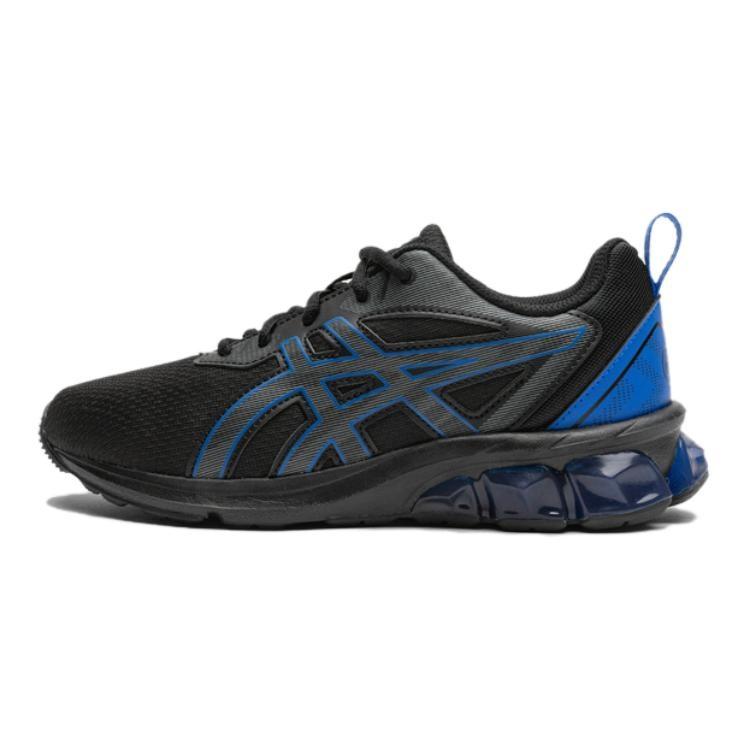 (GS) ASICS Gel-Quantum 90 4 Black Illusion Blue Kids 1204A135-004 EU 35.5