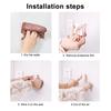 10/20Pcs Wall Mounted Storage Hooks Cord Holder Transparent Easy to Install Adhesive