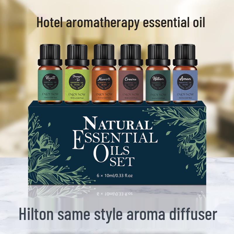 Aromatherapy Hotel Essential Oils: 10ml Water-Soluble Scents for Commercial Humidifiers.
