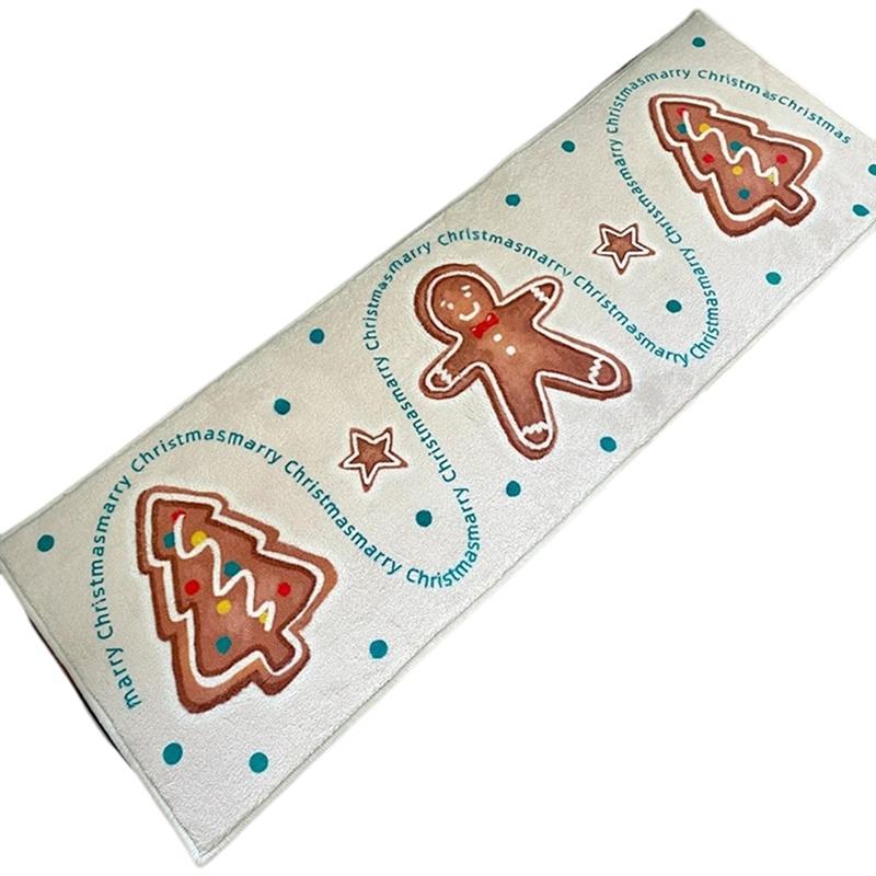AS60-Christmas Bedroom Rug Bed Rug Floor Mat Plush Children s Room Toy Mat Home Decor