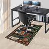 1PC Botanical Illustration Extra Large Non Slip Floor Carpet, Office, Family, Bedroom, Studio   Large Area Rug Indoor Rugs, Vibrant Colors