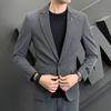 Schmaler Anzug für Herren, koreanische Version des hübschen Trends, dünnes Einzelstück, lässige kleine Anzugjacke für Herren