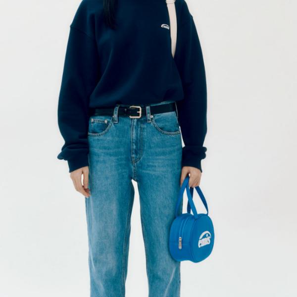 EMIS ROUND MINI BAG (Pink, Ivory, Blue)