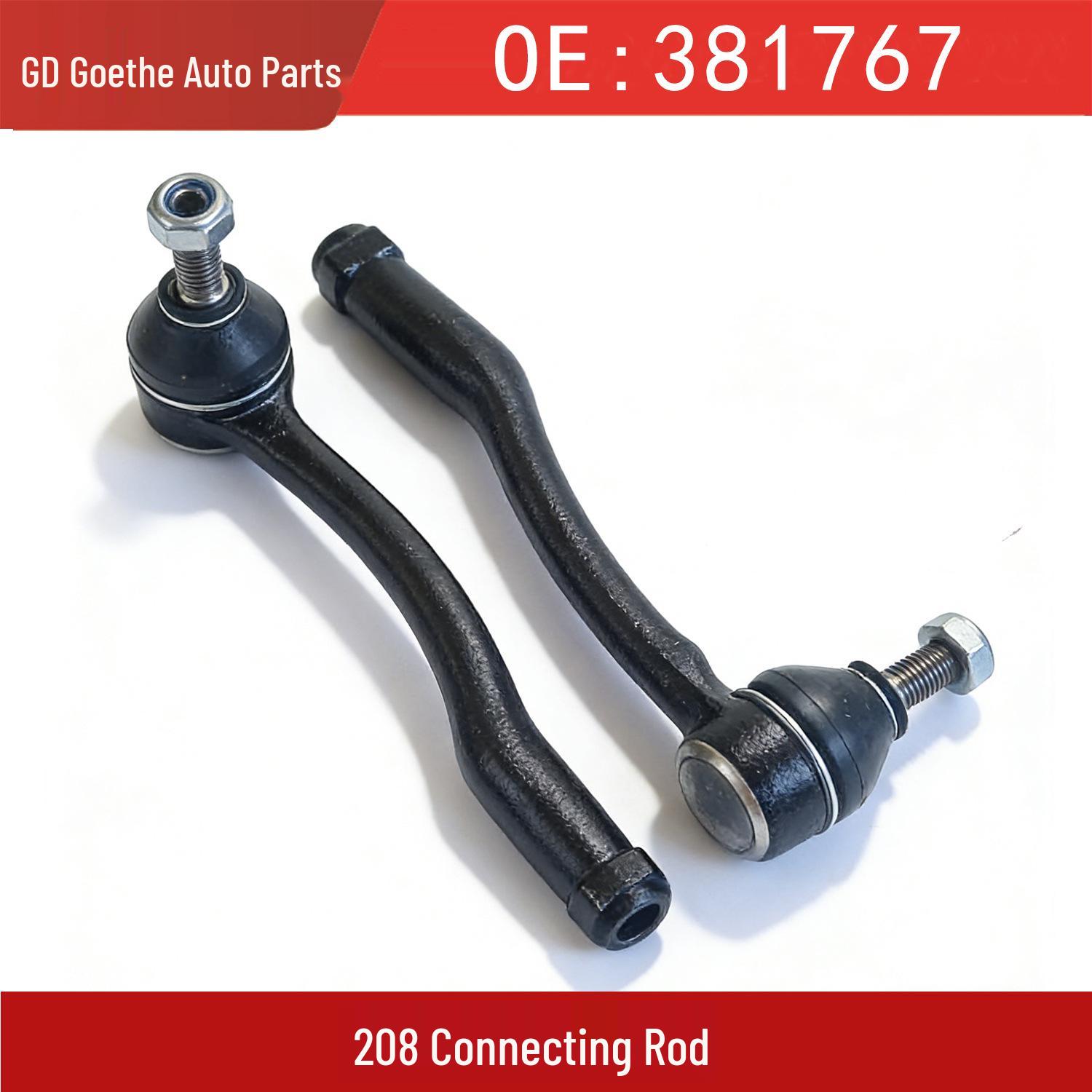

Tie Rod End Ball Joint for Peugeot 2008, 208, Citroen C3, DS3 381767 Left