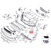 Front Bumper Park Assist Sensor Cover Cap for Mercedes-Benz GLS (X166) 2015-